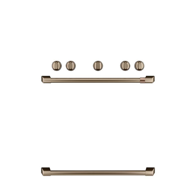 Cafe - Freestanding Gas Knobs and Handles - Brushed Bronze