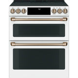 Front Control Electric Knobs and Handles - Brushed Bronze