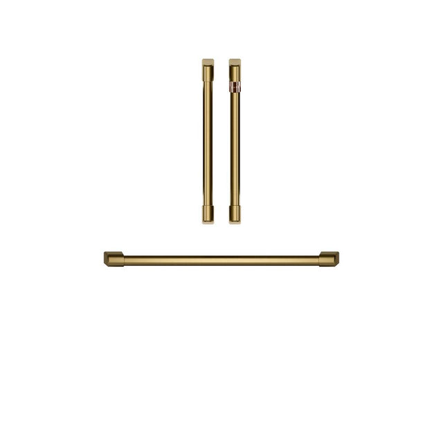 Cafe - Handle and Knob Kit - Brushed Brass