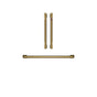 Cafe - Handle and Knob Kit - Brushed Brass