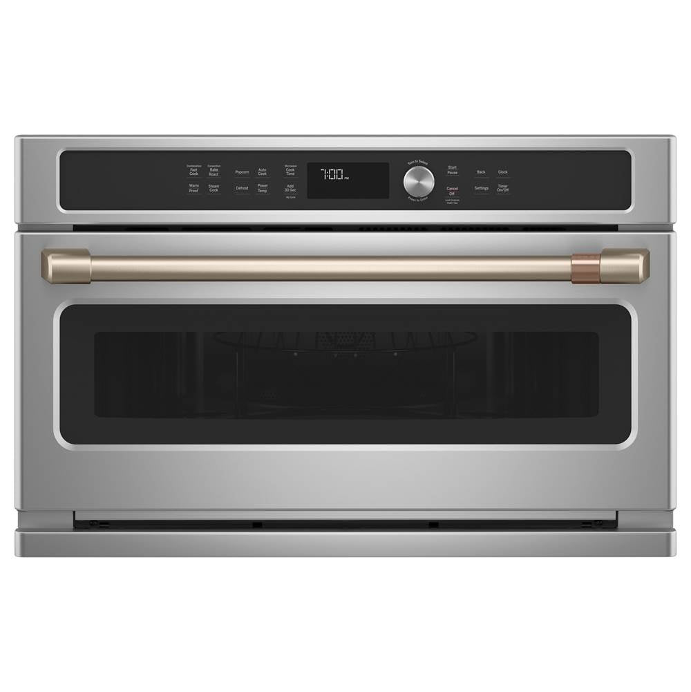 1 - 30'' Handle; 1 Knob - Brushed Bronze