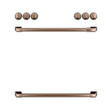 Cafe - Front Control Gas Knobs and Handles - Brushed Copper