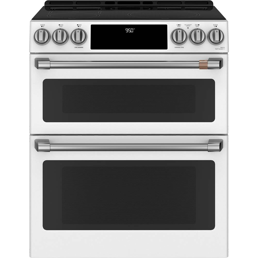 Front Control Induction Knobs and Handles - Brushed Stainless