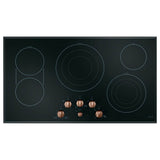 5 Electric Cooktop Knobs - Brushed Copper