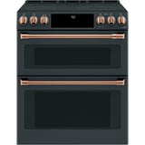 Front Control Electric Knobs and Handles - Brushed Copper