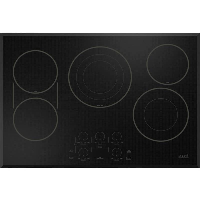 Cafe - 30'' Touch-Control Electric Cooktop - Black on Black