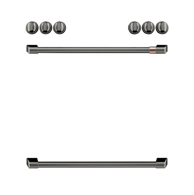 Cafe - Front Control Electric Knobs and Handles - Brushed Black