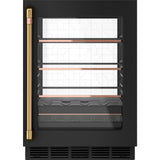 Wine/Beverage Center Handle Kit - Brushed Black