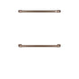 Cafe - 2 - 30   Double Wall Oven Handles - Brushed Copper