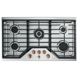 5 Gas Cooktop Knobs - Brushed Copper