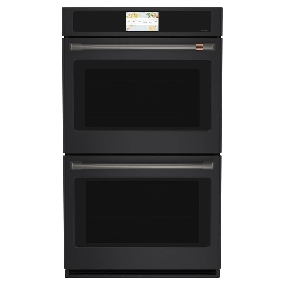2 - 30   Double Wall Oven Handles - Brushed Black