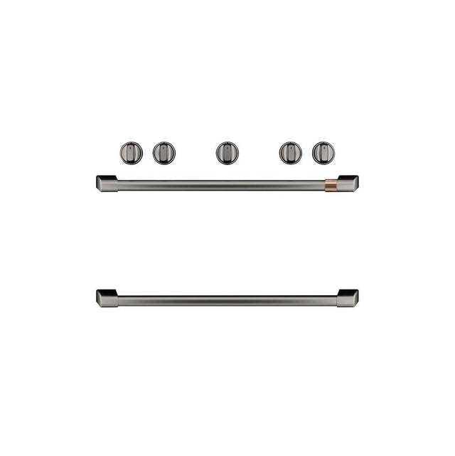 Cafe - Freestanding Gas Knobs and Handles - Brushed Black