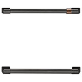 Cafe - Cafe E Undercounter Refrigeration Handle Kit - Brushed Black