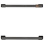 Cafe - Cafe E Undercounter Refrigeration Handle Kit - Brushed Black
