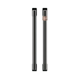 Cafe - 2 French-Door Handles; 2 Knobs - Brushed Black