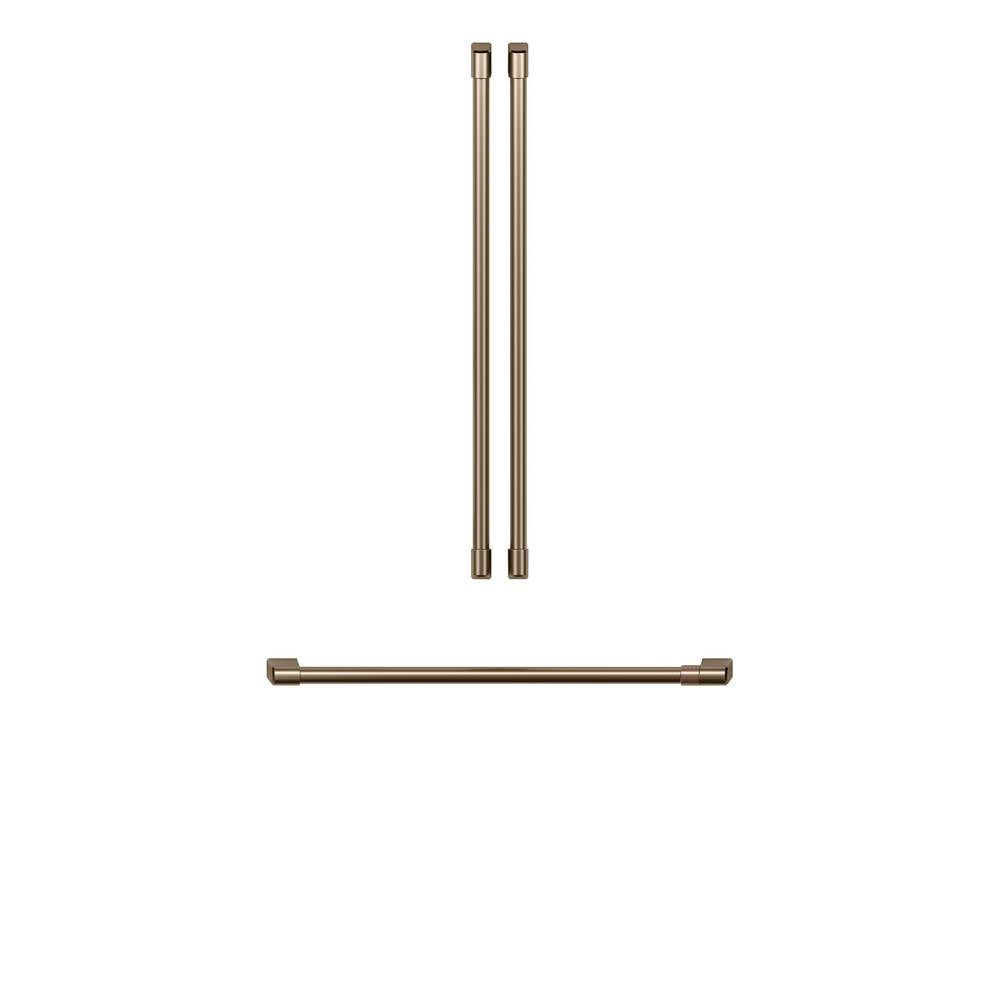 Cafe - Cafe E Refrigeration Handle Kit - Brushed Bronze
