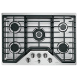 5 Gas Cooktop Knobs - Brushed Black