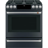 Front Control Gas Knobs and Handles - Brushed Stainless