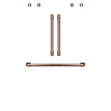 2 French-Door Handles; 1 - 30'' Handle; 4 Knobs - Brushed Copper