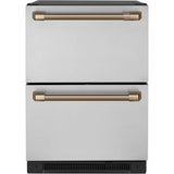Cafe E Undercounter Refrigeration Handle Kit - Brushed Bronze