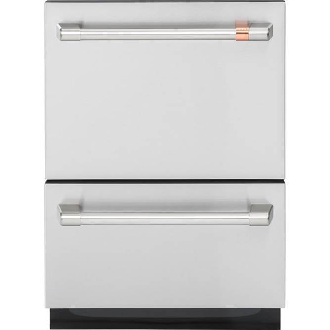 Cafe - Dishwasher Drawer - Stainless with Brushed Stainless