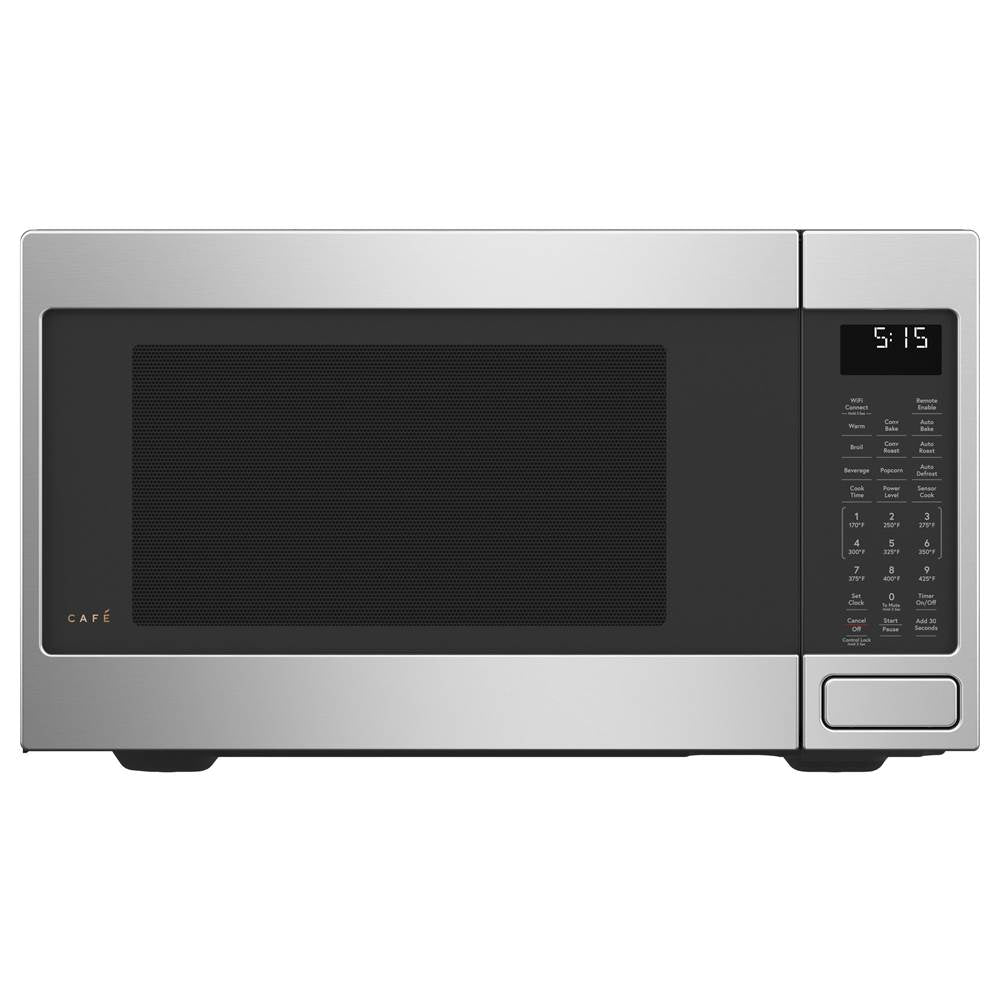 Cafe - Cafe 1.5 Cu. Ft. Smart Countertop Convection/Microwave Oven - Stainless Steel