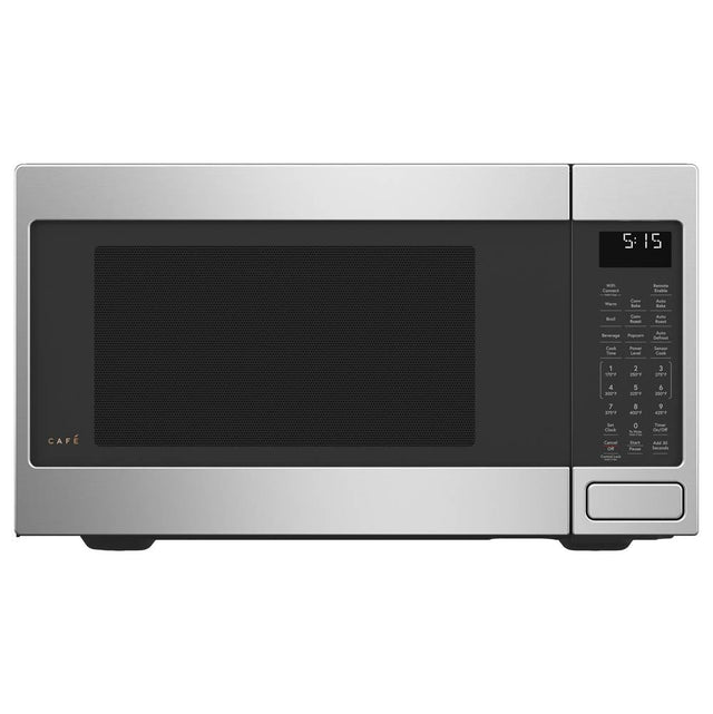 Cafe - Cafe 1.5 Cu. Ft. Smart Countertop Convection/Microwave Oven - Stainless Steel