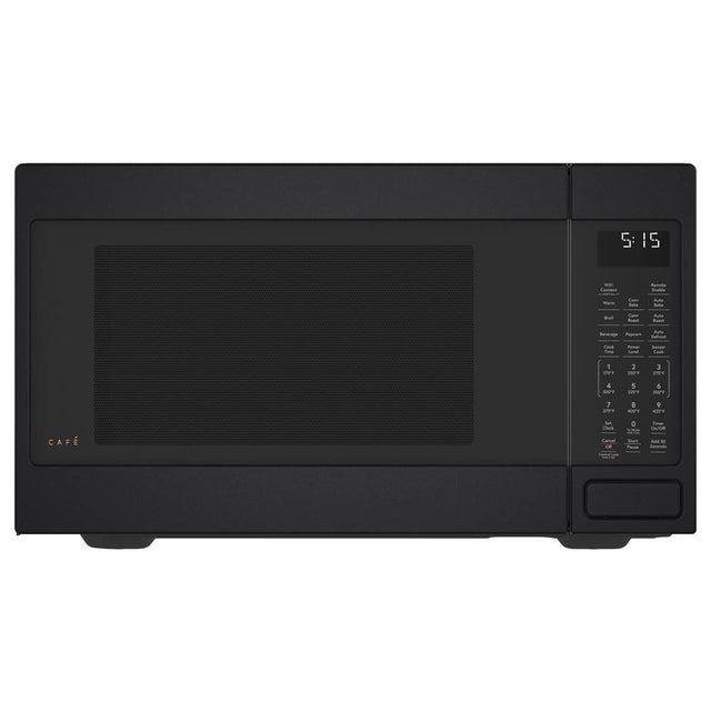 Cafe - Cafe 1.5 Cu. Ft. Smart Countertop Convection/Microwave Oven - Matte Black