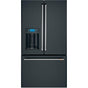 Cafe - Cafe ENERGY STAR 27.8 Cu. Ft. Smart French-Door Refrigerator with Hot Water Dispenser - Matte Black