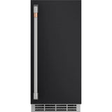 Cafe - Ice Maker Door Kit - Matte Black with Brushed Stainless