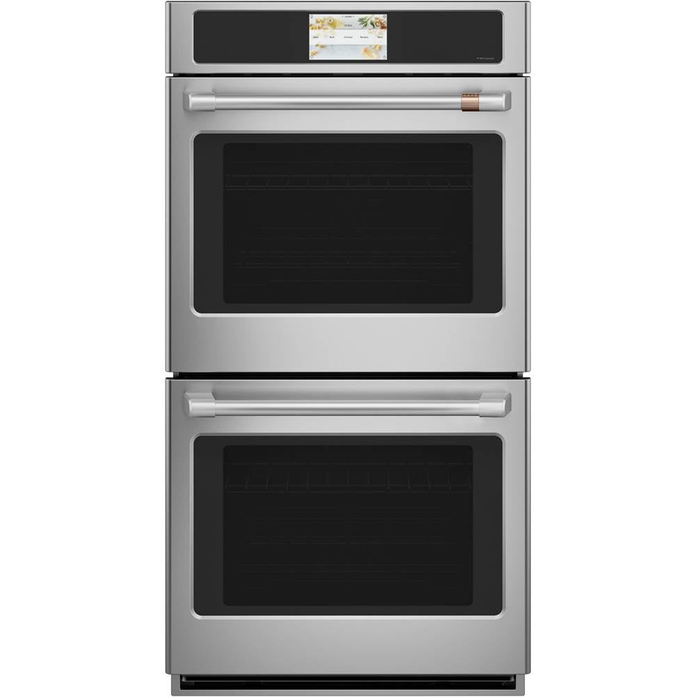 Cafe - Cafe 27'' Smart Double Wall Oven with Convection - Stainless Steel