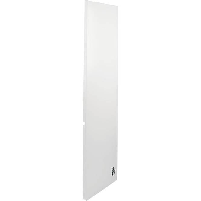 Cafe - Refrigeration Panel Accessory - Matte White with Brushed Bronze