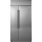 Cafe - Cafe 42'' Smart Built-In Side-by-Side Refrigerator - Stainless Steel