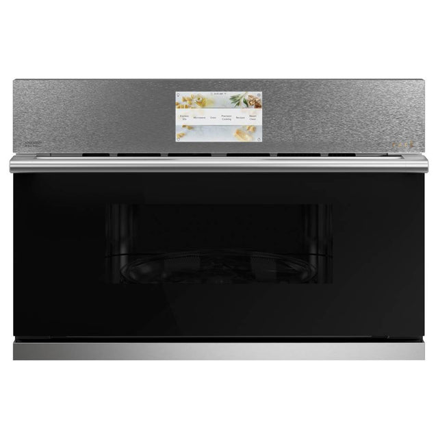 Cafe - Cafe 30'' Smart Five in One Oven with 120V Advantium Technology in Platinum Glass - Platinum
