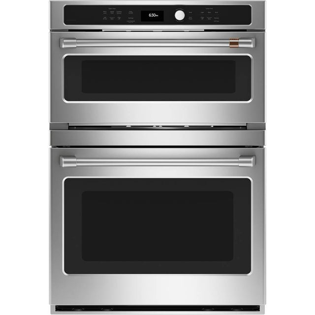 Cafe - Cafe 30 in. Combination Double Wall Oven with Convection and Advantium Technology - Stainless Steel