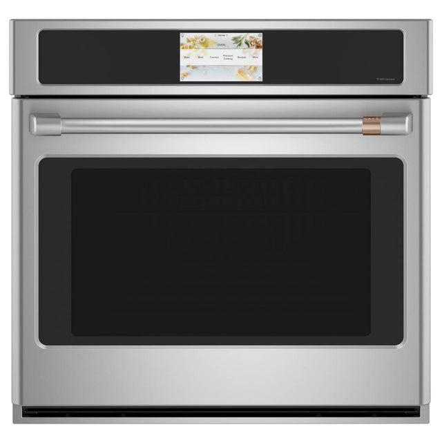Cafe - Cafe 30'' Smart Single Wall Oven with Convection - Stainless Steel