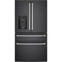 Cafe - Cafe ENERGY STAR 27.8 Cu. Ft. Smart 4-Door French-Door Refrigerator - Matte Black