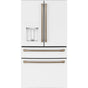 Cafe - Cafe ENERGY STAR 27.8 Cu. Ft. Smart 4-Door French-Door Refrigerator - Matte White