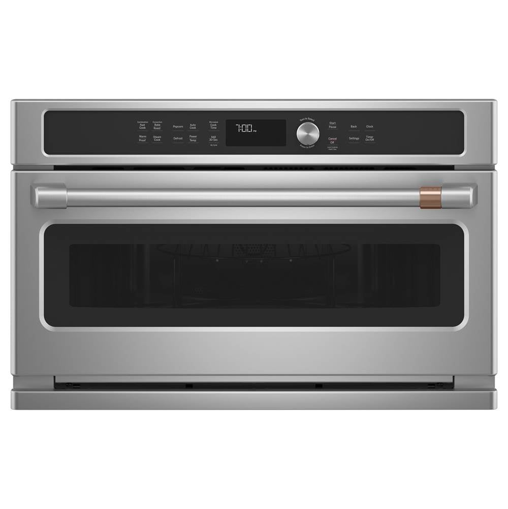 Cafe - Cafe Built-In Microwave/Convection Oven - Stainless Steel