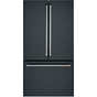 Cafe - Cafe ENERGY STAR 23.1 Cu. Ft. Smart Counter-Depth French-Door Refrigerator - Matte Black