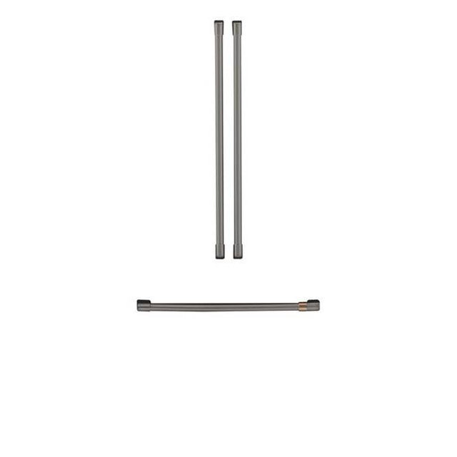 Cafe - Refrigeration Handle Kit - Brushed Black - Brushed Black