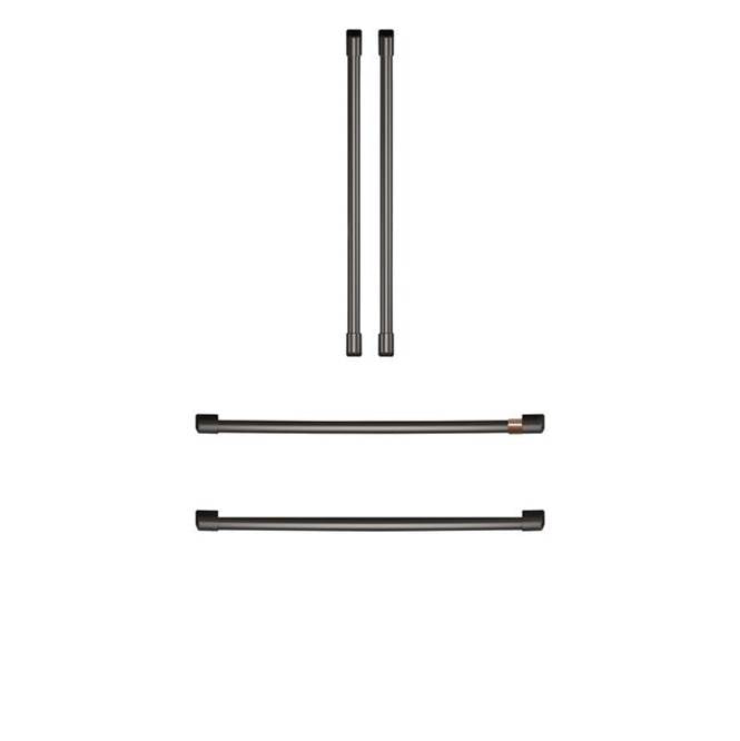 Cafe - Refrigeration Handle Kit - Brushed Black - Brushed Black