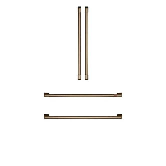 Cafe - Refrigeration Handle Kit - Brushed Bronze - Brushed Bronze