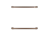 Cafe - 2 - 27'' Handles - Brushed Copper - Brushed Copper
