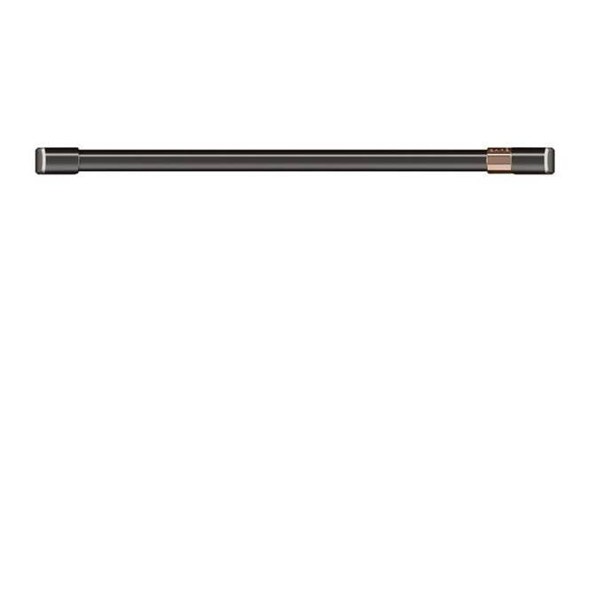Cafe - Wall Oven/Advantium Oven Pro Handle Kit - 27'' - Brushed Black - Brushed Black