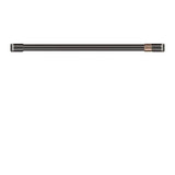 Cafe - Wall Oven/Advantium Oven Pro Handle Kit - 27'' - Brushed Black - Brushed Black