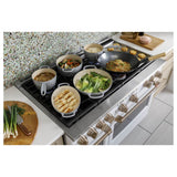 48'' Smart Dual-Fuel Commercial-Style Range With 6 Burners And Griddle (Natural Gas)
