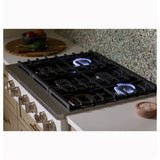36'' Commercial-Style Gas Rangetop With 6 Burners (Natural Gas)