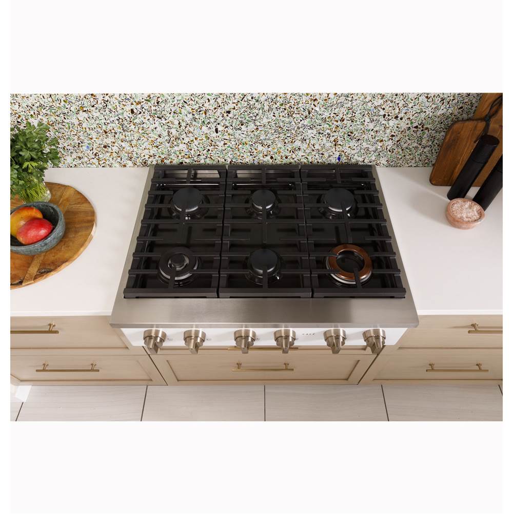36'' Commercial-Style Gas Rangetop With 6 Burners (Natural Gas)