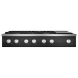 48'' Commercial-Style Gas Rangetop With 6 Burners And Integrated Griddle (Natural Gas)